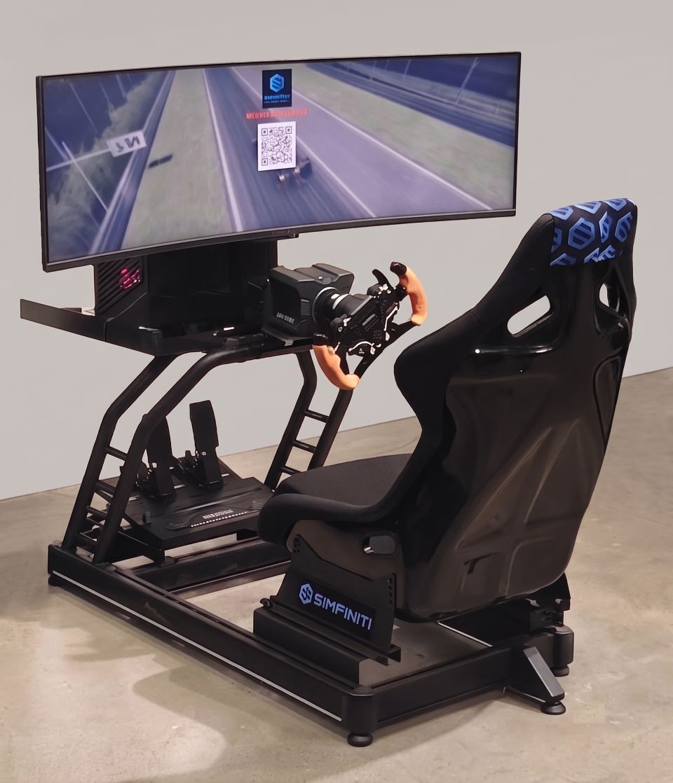 Simfiniti Single-Monitor Racing Simulator rig