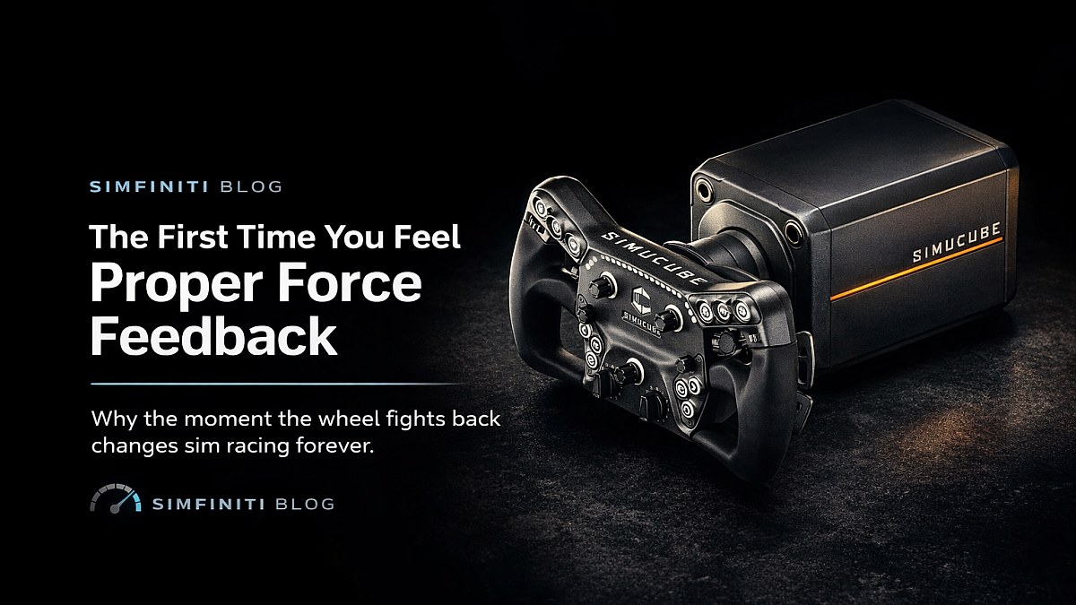 The First Time You Feel Proper Force Feedback